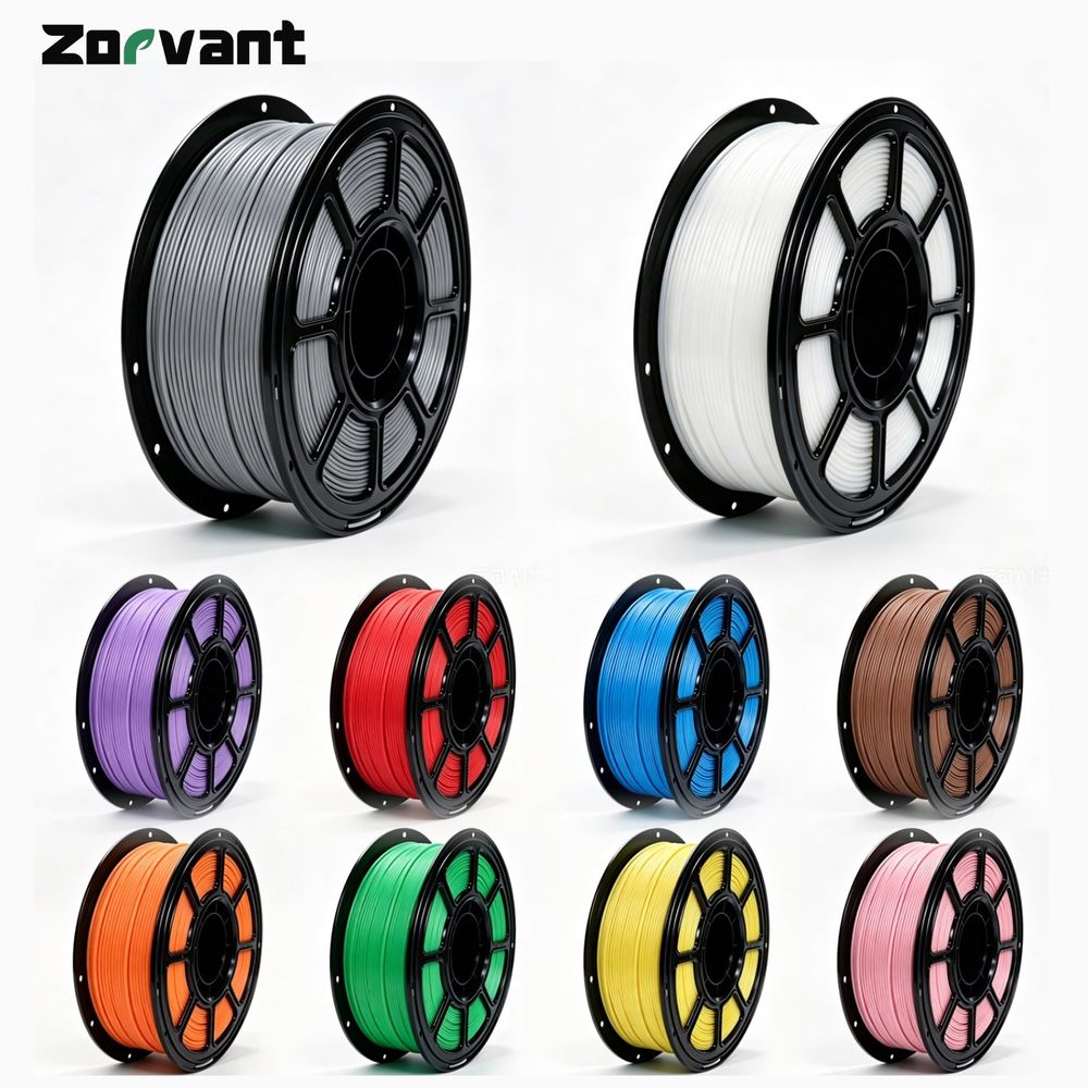 Factory Wholesale Matte PLA Printer Filament 1.75mm 1KG, Multiple Colors Available for Prototype