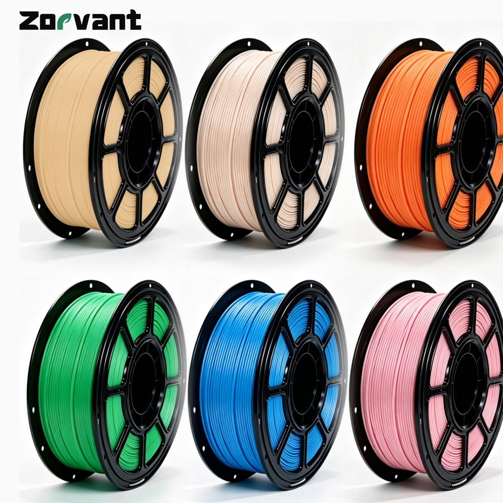 Factory Wholesale Matte Yellow 3D printed PLA Filament 1.75mm, Stable Tolerance for FDM Prototyp