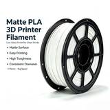 Bulk Wholesale Matte PLA 3D Filament 1.75mm, Factory Supply Consistent Diameter Matte PLA for FD 2